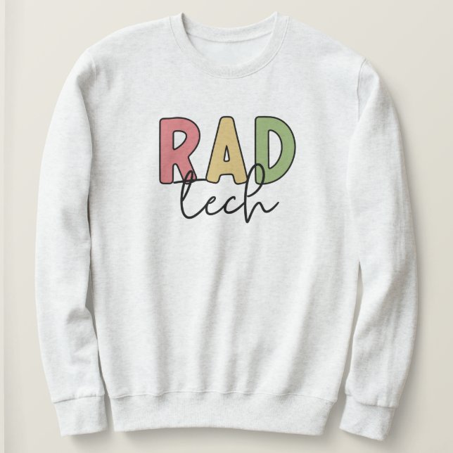 Sweatshirt Technologue radiologique Rad Tech Radiologie (Design devant)