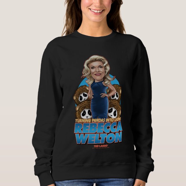 Sweatshirt Ted Lasso | Rebecca Welton Bobblehead (Devant)