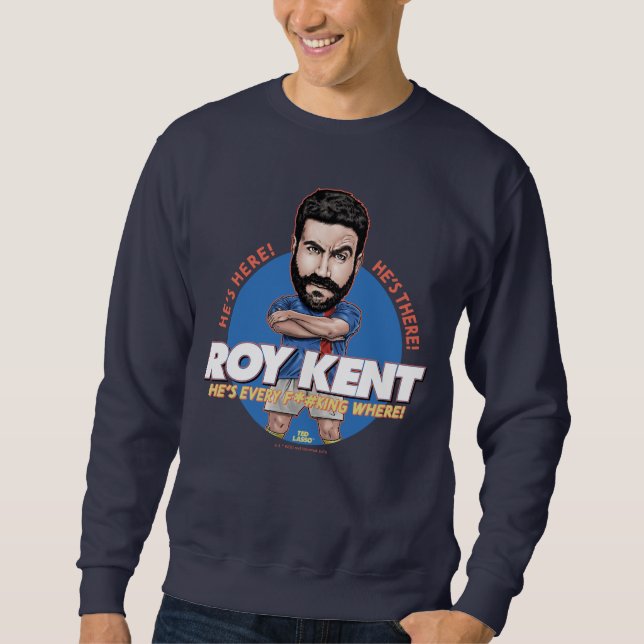 Sweatshirt Ted Lasso | Roy Kent Bobblehead (Devant)