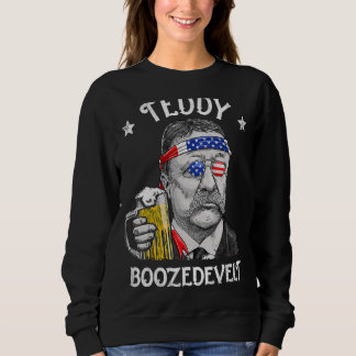 Sweatshirt Teddy Boozedevelt Theodore Roosevelt 4 juillet M