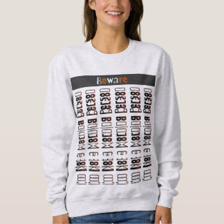 Sweatshirt Tee Message Secret - Je ne suis pas du matin