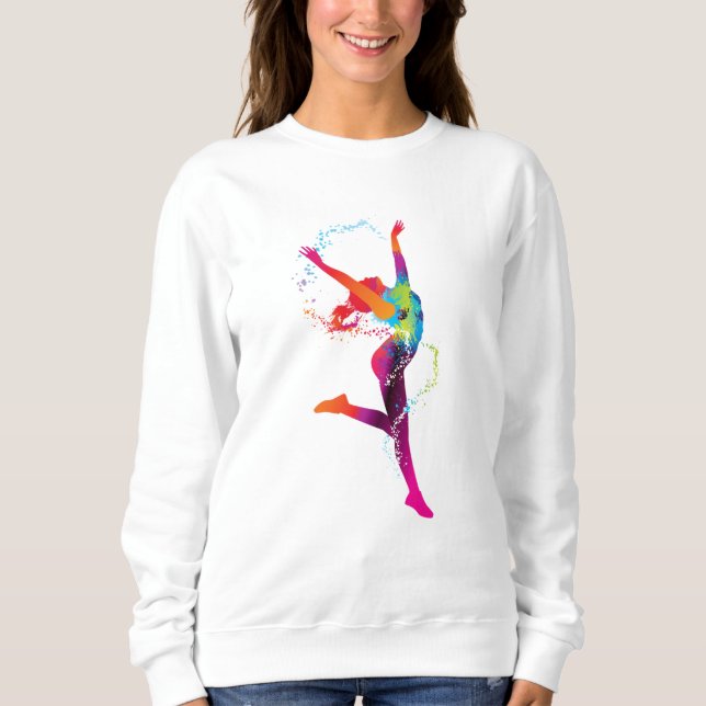 Sweatshirt Tee - shirts de l'autonomisation : Fille féministe (Devant)