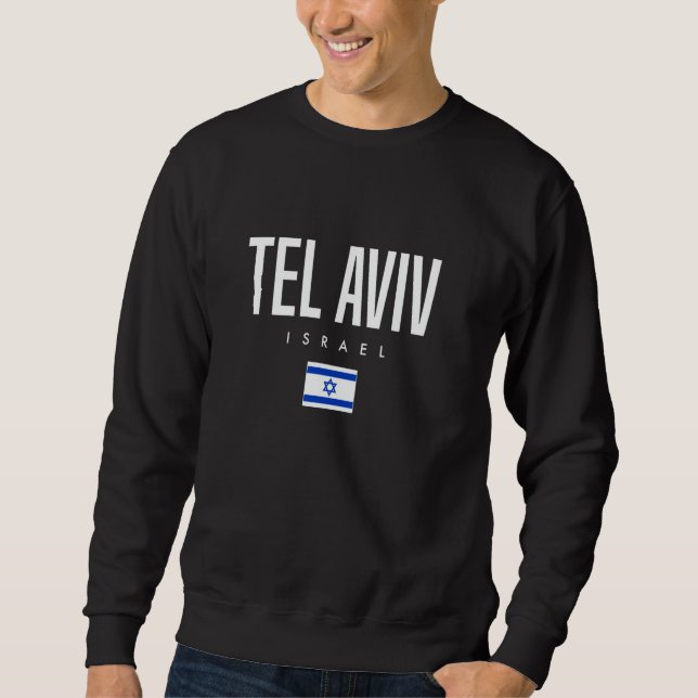 Sweatshirt Tel Aviv Israël (Devant)