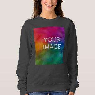 Sweatshirt Télécharger une photo personnalisée pour les femme