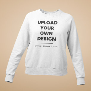 Sweatshirt Téléchargez votre propre design ici Modèle perso