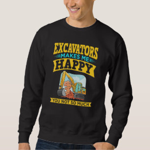 Sweatshirt Télécommande de pelleteuse pour opérateur de machi