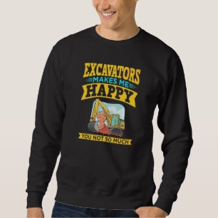 Sweatshirt Télécommande de pelleteuse pour opérateur de machi