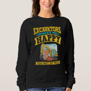 Sweatshirt Télécommande de pelleteuse pour opérateur de machi