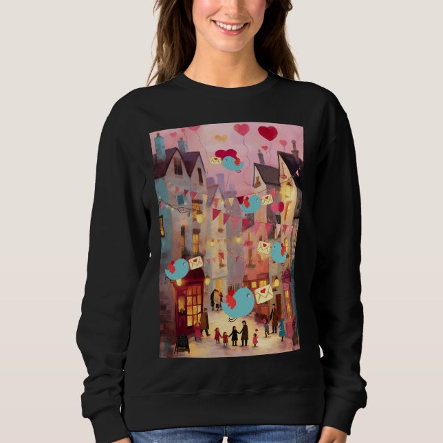 SWEATSHIRT TELLEMENT DE VALENTINS À LIVRER (Devant)