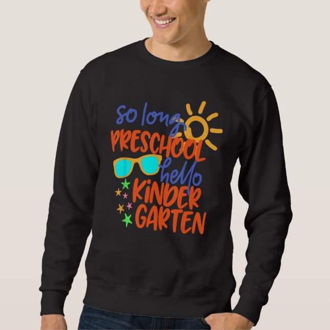 SWEATSHIRT TELLEMENT LONGTEMPS PRÉSCOLAIRE GRADE HELLO KINDER (Devant)
