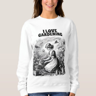 Sweatshirt Tendance aux fleurs