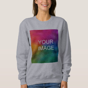 Sweatshirt Tendance Télécharger la photo sur gris élégant mod
