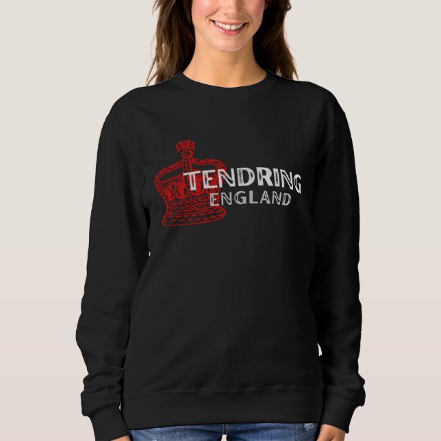 Sweatshirt TENDRING England Crown Badge (Devant)
