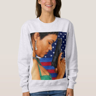 Sweatshirt Tenez-vous grand et tenez-vous debout pour la libe