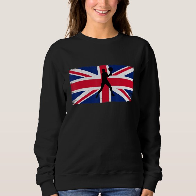 Sweatshirt Tennis britannique cool (Devant)