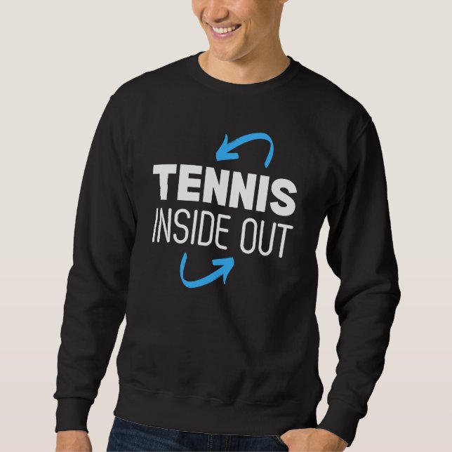 Sweatshirt Tennis Inside Out Sweat-shirt à manches longues (Devant)