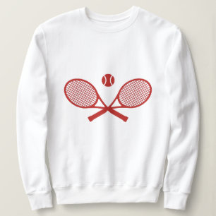 Sweatshirt Tennis Rouge