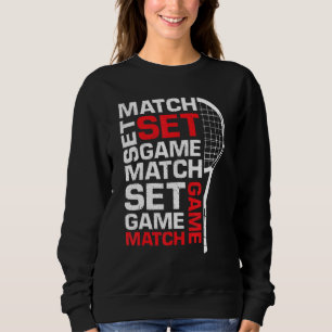 Sweatshirt Tennis Tennis Racket Tennis Ball Tennis Court Tenn