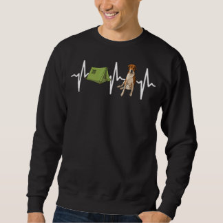 Sweatshirt Tent Camping Français Foxhound Heartbeat Chig