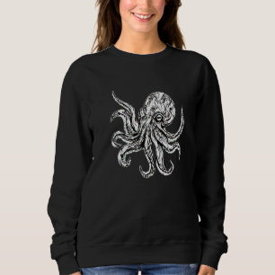 Sweatshirt Tentacle poulpe calmar Océan Animaux Octopus 3