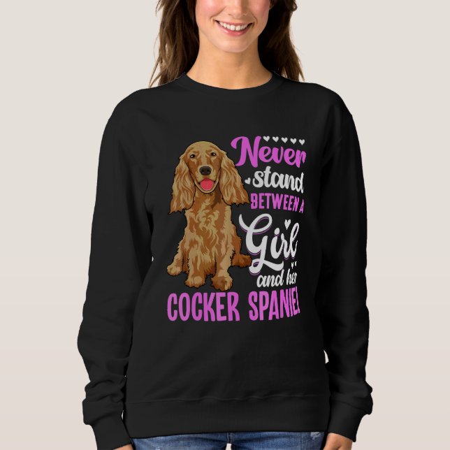 Sweatshirt Tenue de Chien Cocker Spaniel  Cocker Spaniel 2 (Devant)