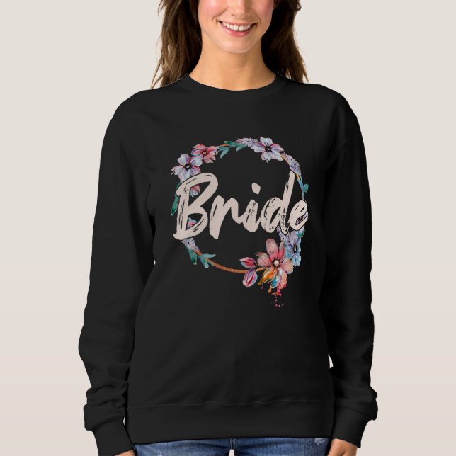 Sweatshirt Tenue de soirée de bachelor pour la mariée  1 (Devant)