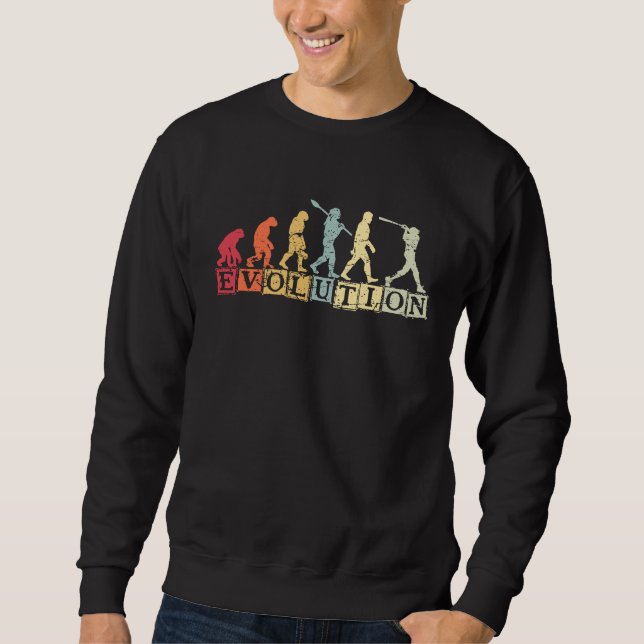 Sweatshirt Tenue d'évolution de sport de baseball Softball Ba (Devant)