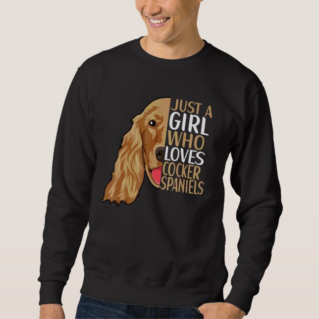Sweatshirt Tenue pour chien Cocker Spaniel  Cocker Spaniel 4 (Devant)