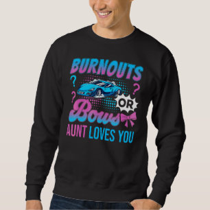 Sweatshirt Tenues de Révélation de Sexe Tante T'aime Brûlures