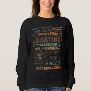 Sweatshirt Terminologie nautique Termes couramment utilisés