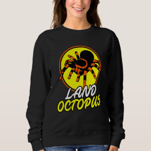 Sweatshirt Terrain Octopus Tarantula Coucher de soleil Vintag