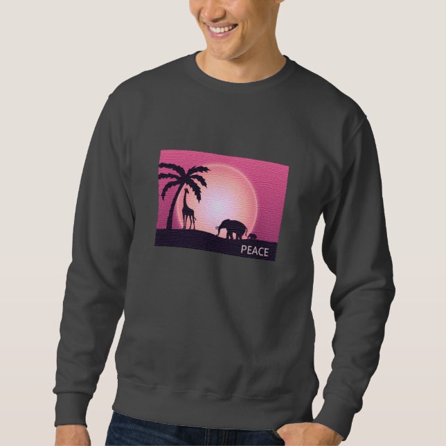 Sweatshirt Terre de paix (Devant)