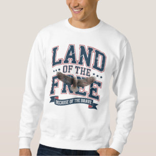 Sweatshirt Terre des libres grâce aux braves