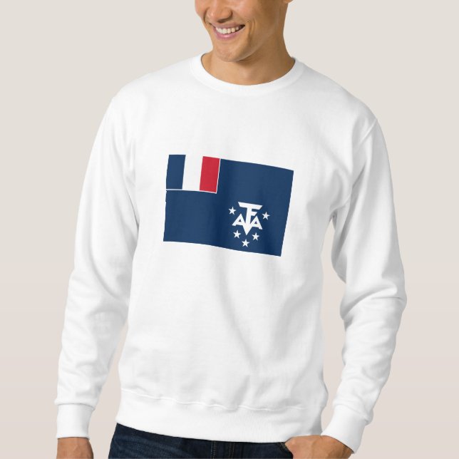 Sweatshirt Terres australes françaises de l'Antarctique (Devant)