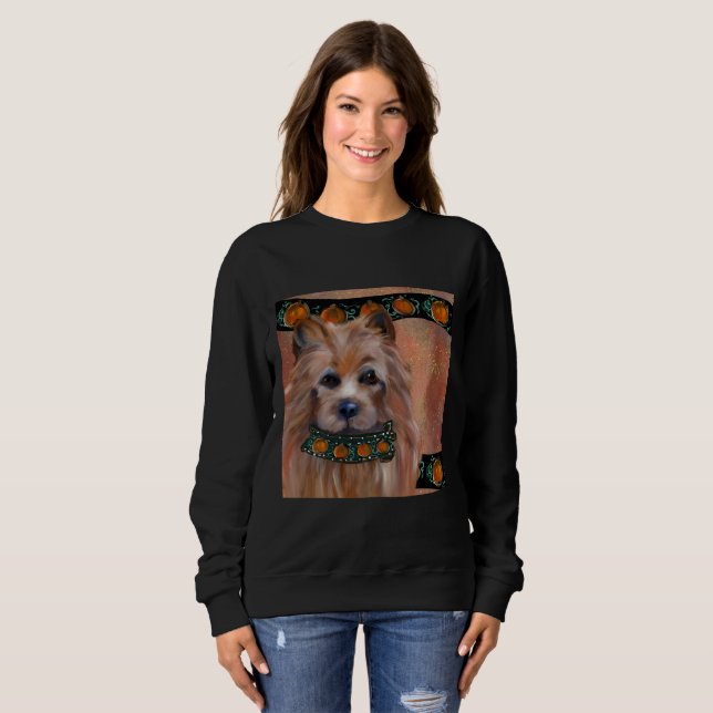 SWEATSHIRT TERRIER AUSTRALIEN   (Devant entier)