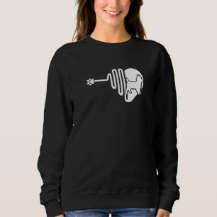 Sweatshirt Térrier Australien Patte De Chien Battement De Coe