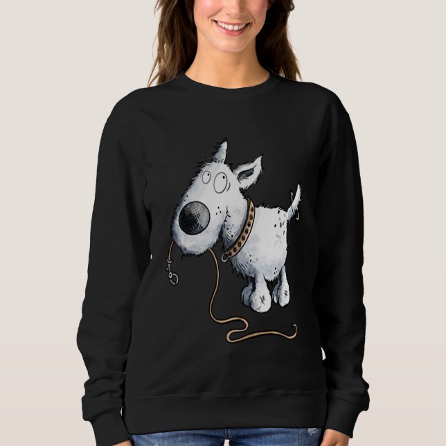 Sweatshirt Terrier blanc de la Mare West Highland pour chien (Devant)