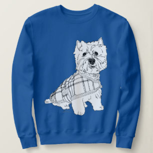 Sweatshirt Terrier blanc de West Highland
