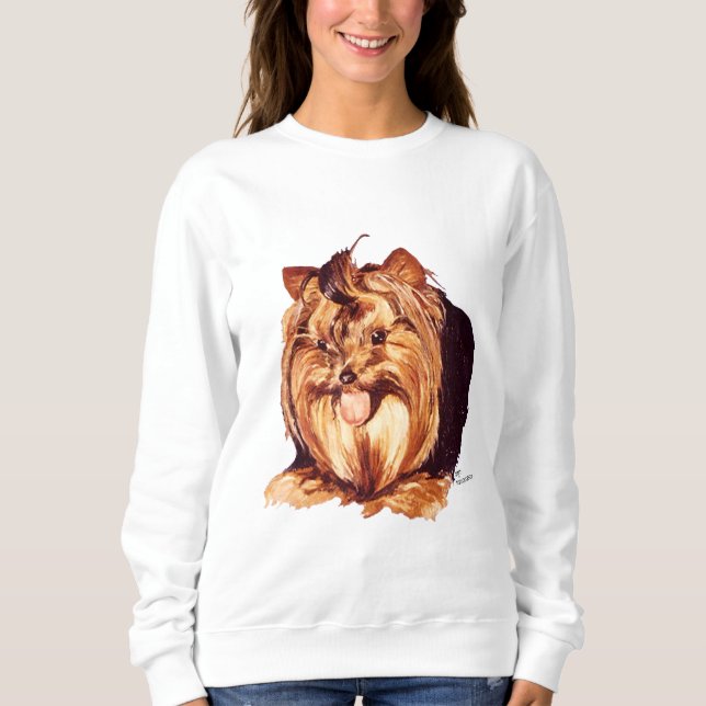 Sweatshirt Terrier du Yorkshire  (Devant)