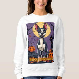 Sweatshirt Terrier Fox Jouet Happy Howloween
