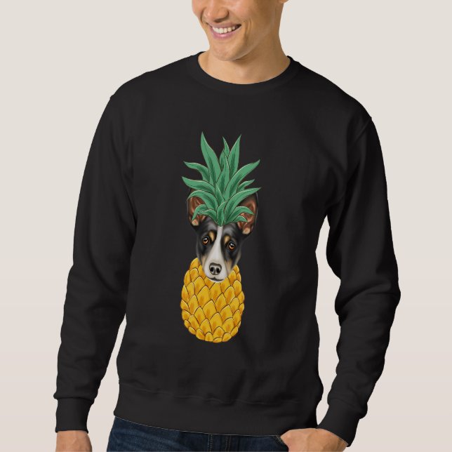 Sweatshirt Térrier Roux Pineapple Chien (Devant)