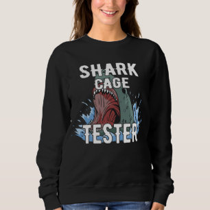 Sweatshirt Tester de cage de requin - Funny Ocean Adventure H