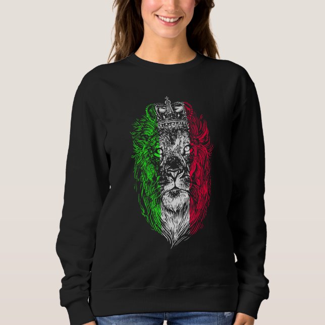 Sweatshirt Tête de lion Italie (Devant)