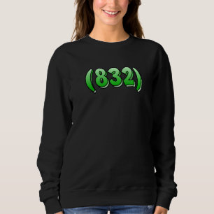 Sweatshirt Texas 832 Indicatif régional Houston Pasadena Pear