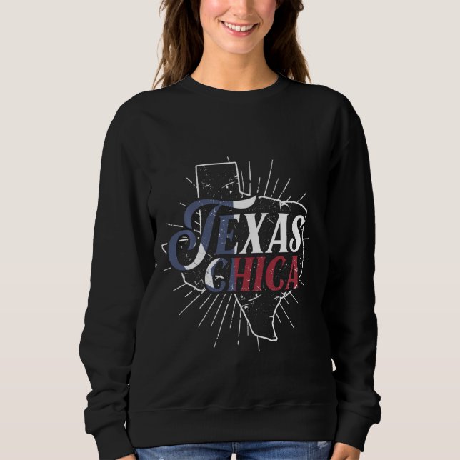 Sweatshirt Texas Chica Texas (Devant)