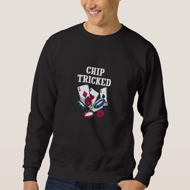 Sweatshirt Texas Holdem Poker Jeux d'argent 105 (Devant)
