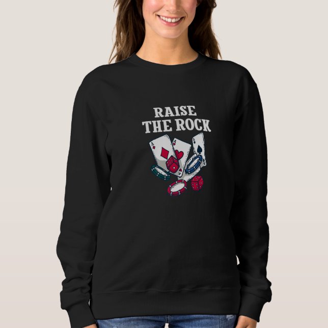 Sweatshirt Texas Holdem Poker Jeux d'argent 85 (Devant)