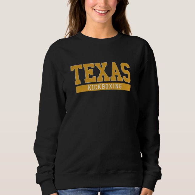 Sweatshirt Texas Kickboxing (Devant)