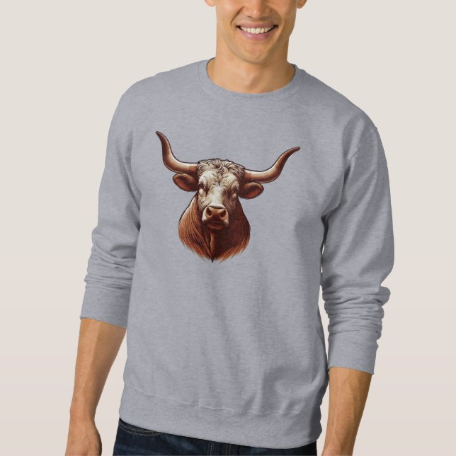 Sweatshirt Texas Longhorn (Devant)