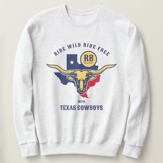 Sweatshirt Texas Longhorn  (Design devant)